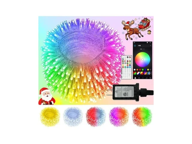 2025 New 88ft 240led Smart Color Changing Christmas… Code