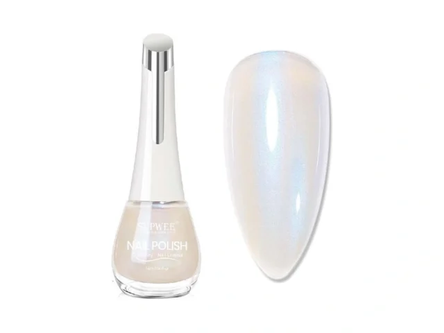Supwee Blue Mermaid Pearl Nail Polish Quick Dry… Code