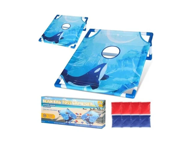 Bean Bag Toss Game For Kids Cornhole Set Outdoor… Code