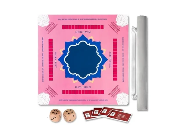 Tansorex Mahjong Mat With Rules For Table Travel… Code