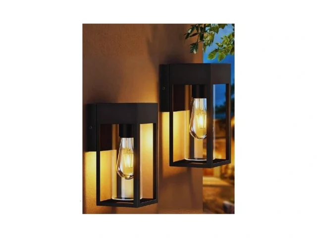 Lwsoy 2-pack Outdoor Wall Light Fixtures Waterproof… Code