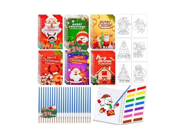 Christmas Coloring Book For Kids Bulk – 24 Pcs… Code
