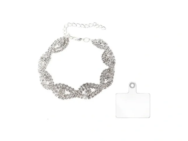 Cell Phone Charm For Women Rhinestone Code