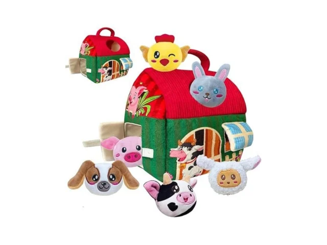 Elfew Farm Animal Baby Toys 6-12 Months With 6… Code