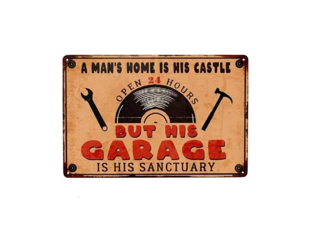 Man Cave Accessories For Men Garage Wall Decor… Coupon