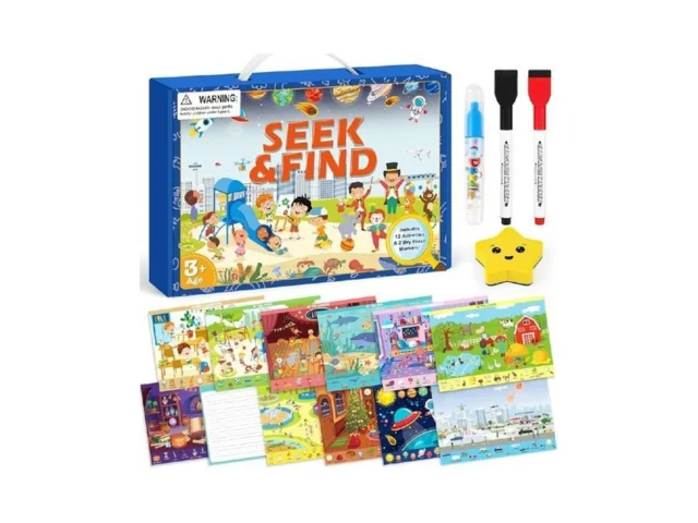 Search And Find Books For Kids 3-5 Road Trip… Code