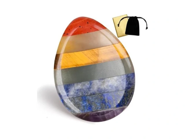 Duqguho Healing Crystals Natural 7 Chakra Thumb… Coupon