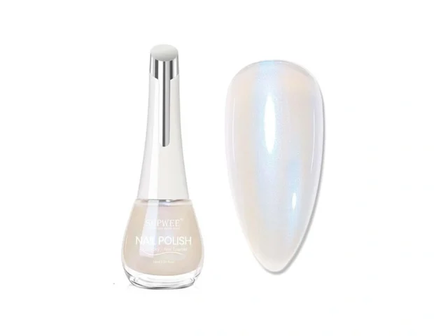 Supwee Blue Mermaid Pearl Nail Polish Quick Dry… Code