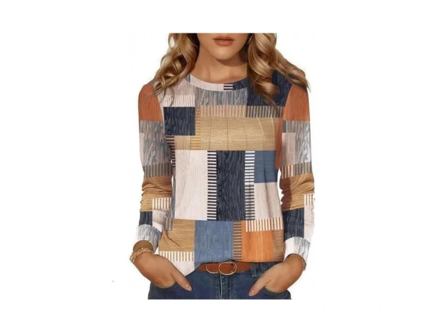 Misakia Long Sleeve Tunic Tops For Women Crew Neck… Code