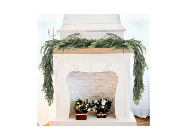 Makhot 5 6ft Artificial Norfolk Pine Garlands Real… Code