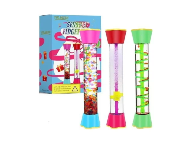 Cucue Sensory Fidget Tubes – Calming Toys For Kids-… Code