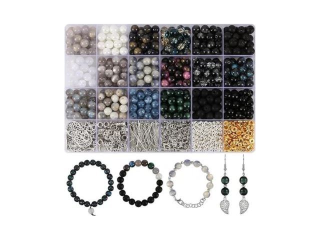 Glass Beads For Jewelry Making 18 Colors Glass… Code