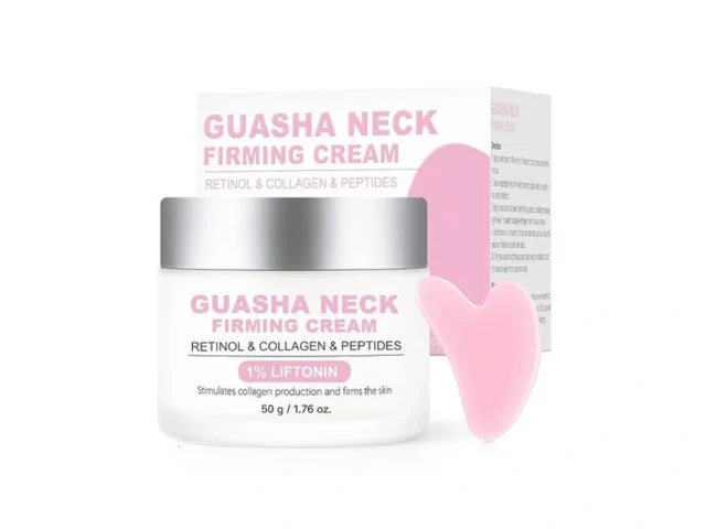 Neck Firming And Tightening Cream With Gua Sha Tool… Code