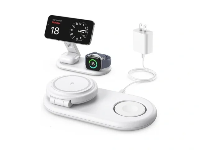 3 In 1 Charging Station For Apple Compatible With… Coupon
