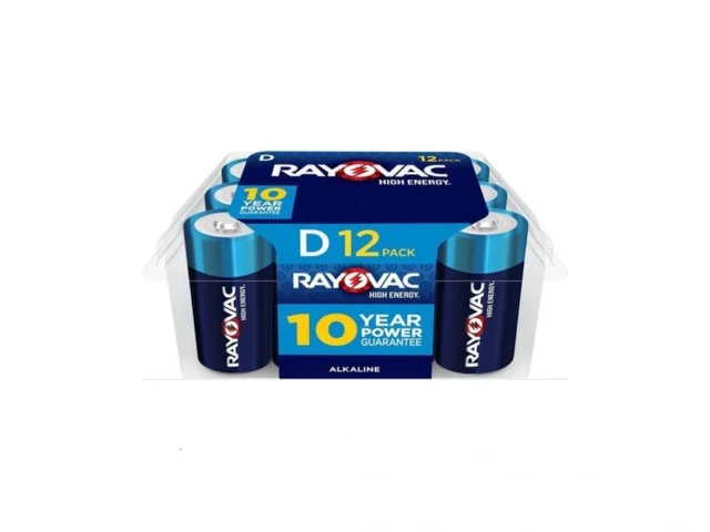 Rayovac D Batteries D Cell Battery Alkaline 12 Count Coupon