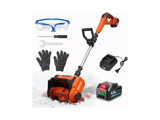Cordless Snow Shovel Electric Snow Shovel 12 Width… Code