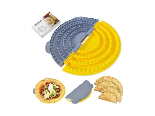 4-in-1 Tortilla Sealer Crimper Press Adjustable 4… Code