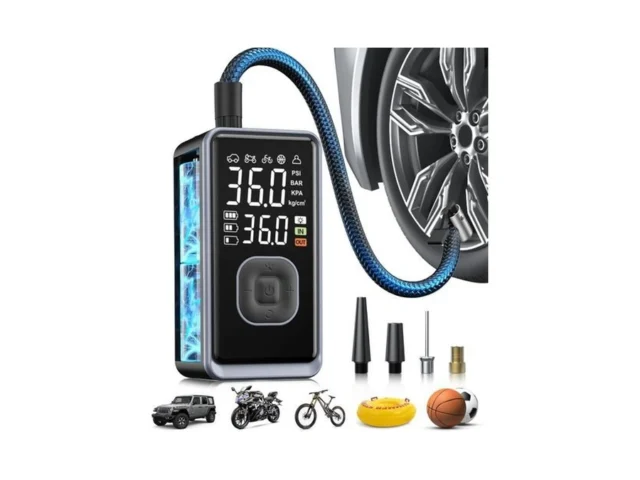 Tire Inflator Portable Air Compressor 150psi… Code