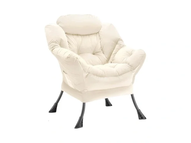 Youtanic Lazy Chair Thick Padded Comfy Velvet… Code