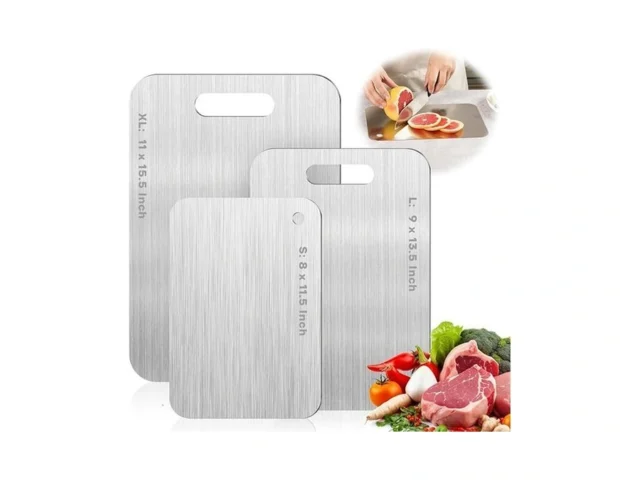 Katuchef Titanium Cutting Boards For Kitchen 100… Coupon