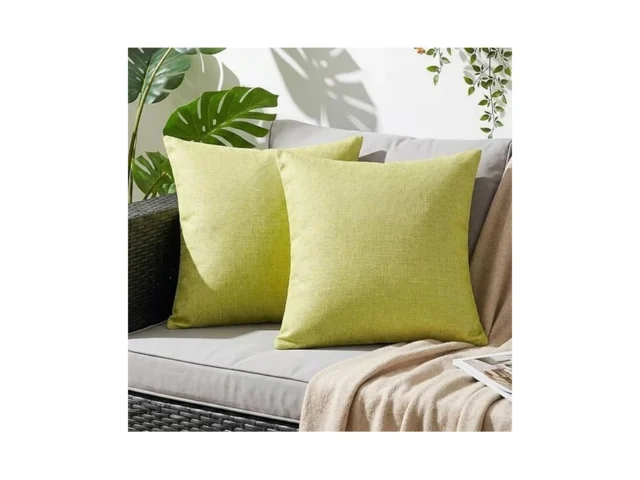 Coddsmz 2 Pack Decorative Pillow Covers Faux Cotton… Code