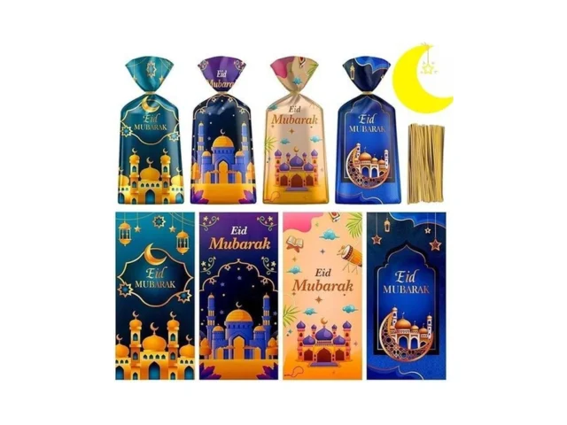100 Pcs Ramadan Goodie Bag – Eid Mubarak Gift Bags… Code