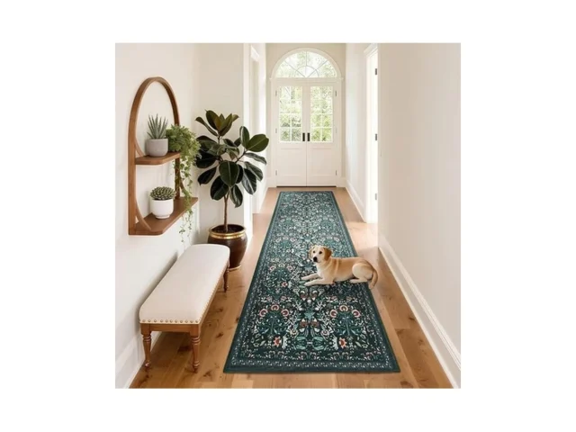 Area Rug Washable Rug Runner 2×6 Hallway Runner… Coupon