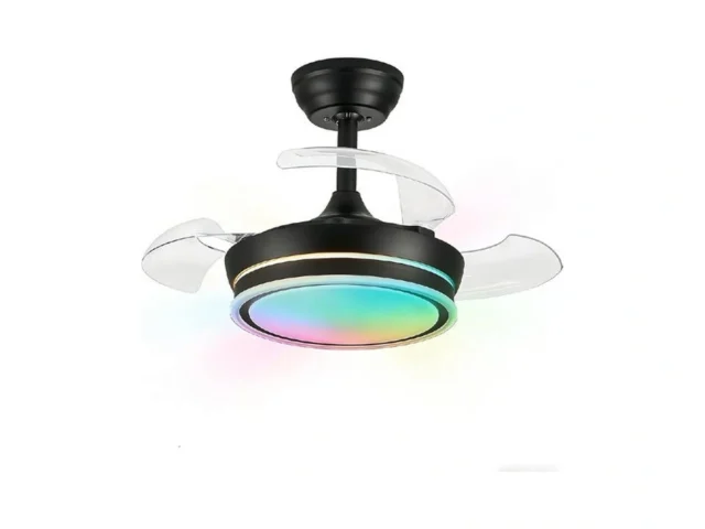 Lumzeylith 30 Retractable Ceiling Fan With Light… Code