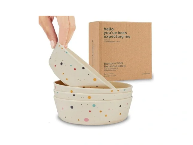 Nook Theory 4 Pack Bamboo Bowls – Alternative To… Coupon