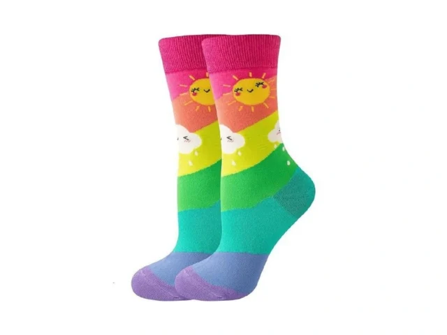 Ao Yee Zgl Women Colourful Fun Socks Ladies Crew… Code