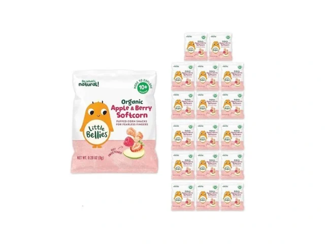 Little Bellies Organic Apple Berry Softcorn Baby… Coupon