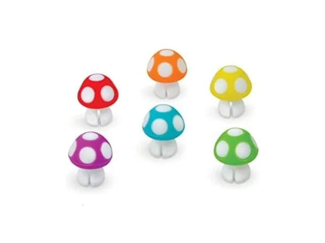 Genuine Fred Tiny Toadstools Drink Markers 1 Inch… Coupon