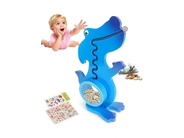 Vennocci Dinosaur Piggy Bank For Kids Boys Girls… Code