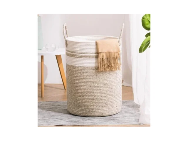 Youdenova Woven Rope Laundry Hamper Basket 72l Tall… Code