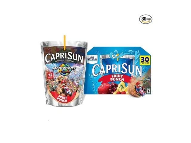 Capri Sun Fruit Punch Flavored Juice Drink Blend 30…