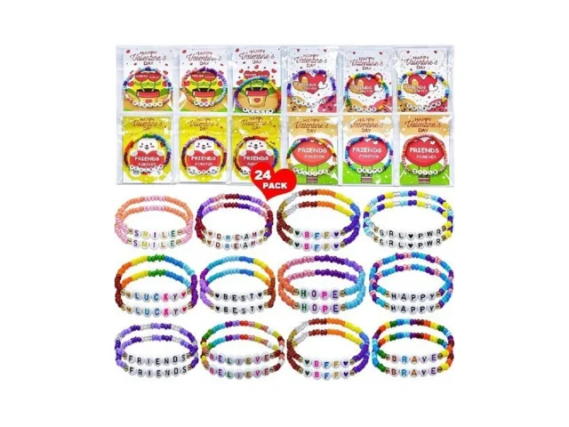 Baoxue 24 Pack Valentines Day Cards For Kids School… Code