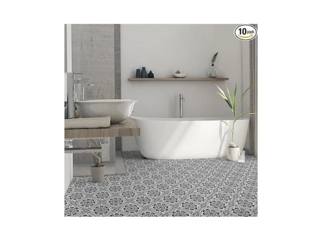 Elffloor Peel And Stick Floor Tile 10 Pcs… Code