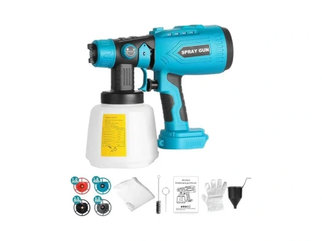 Paint Sprayer Compatible With Makita 18v Li-ion… Code