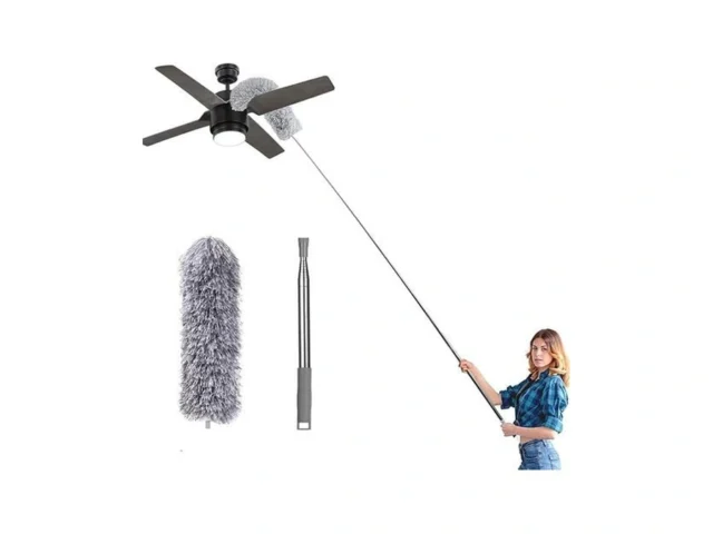 Microfiber Feather Duster Extendable Cobweb Duster… Code