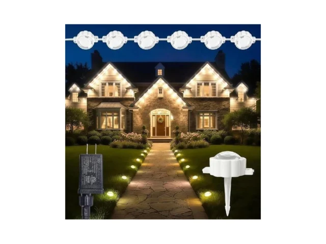 Lightseek Permanent Warm White Outdoor Lights -… Code