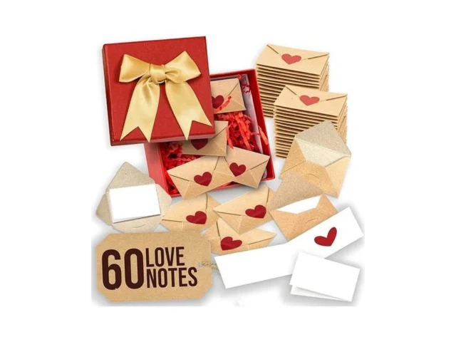 60 Blank Note Cards And Envelopes – Mini Envelopes… Code