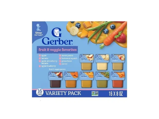Gerber Baby Foods 2nd Foods Variety Pack Natural… Coupon
