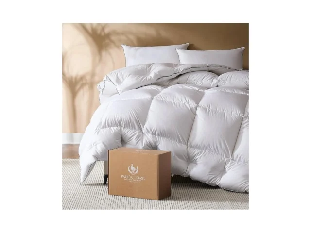 Pacific Coast Twin Comforter Filled With White… Coupon