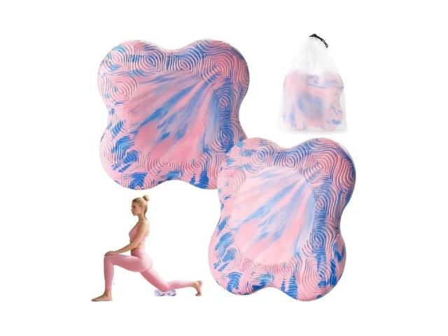 Lumuka 2 Packs Yoga Knee Pads Mat Set – Extra Thick… Code