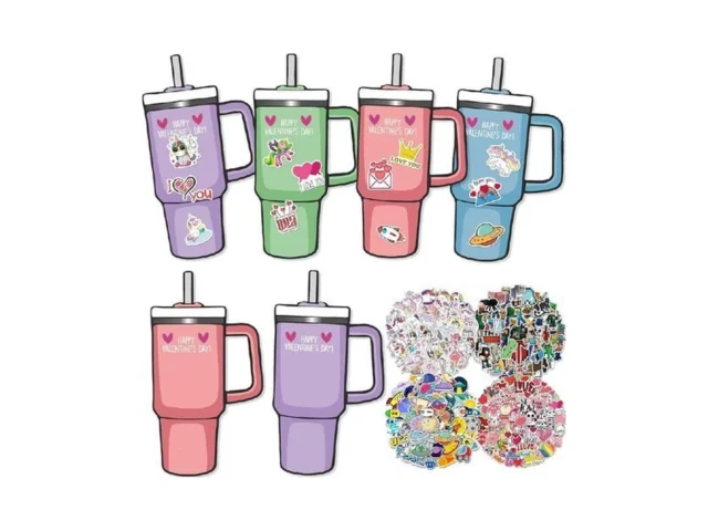 40 Pack Kids Valentines Day Cards With Stickers -… Code