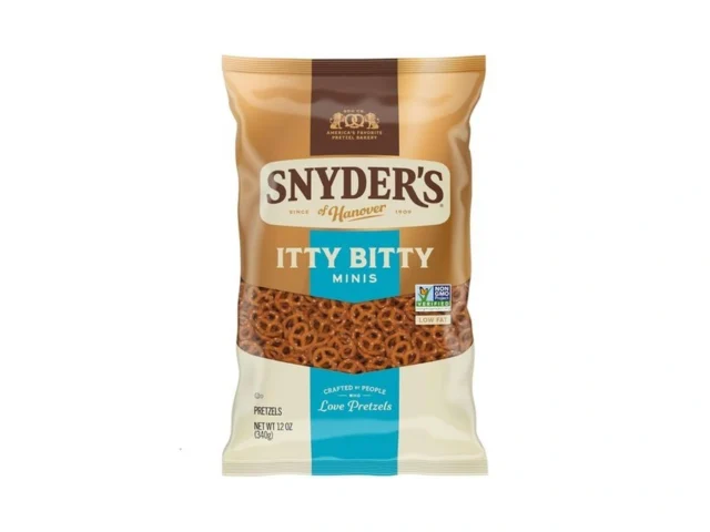 Snyder S Of Hanover Itty Bitty Minis Pretzels 12 Oz Bag
