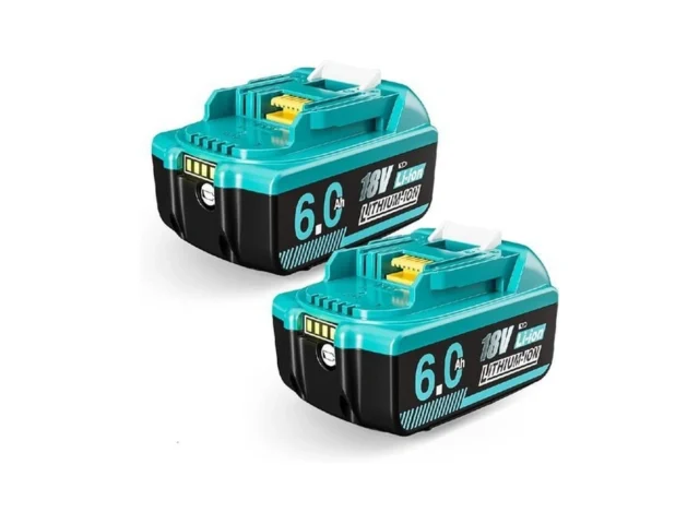 2pack 6 0ah Replacement Battery For Makita 18v… Code