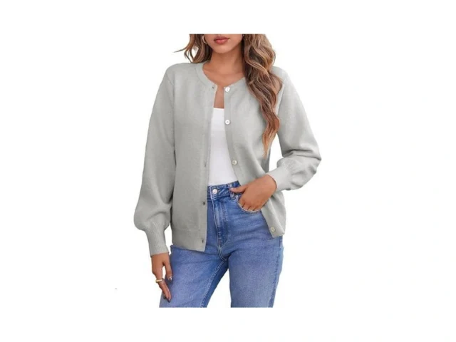 Saodimallsu Womens Button Down Cardigan Sweaters… Code