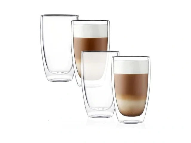 Cnglass Double Wall Thermo Glass Coffee Cup 13 5 Oz… Code