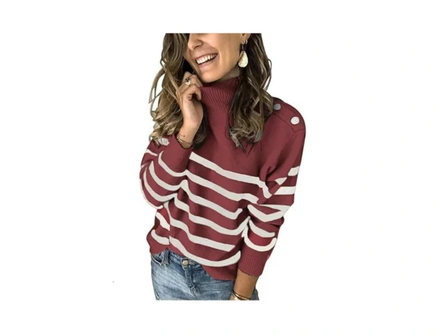 Kirundo Fall Sweaters For Women 2026 Striped… Code